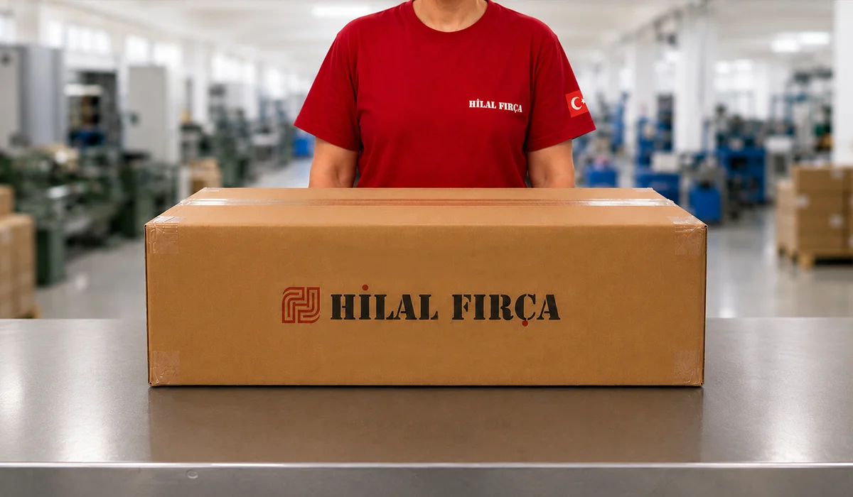 Panel fırçaların koruyucu paketlenmesi
